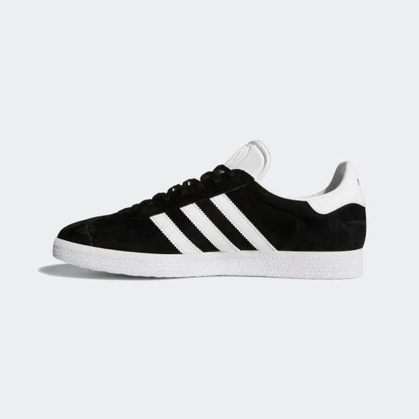 Adidas Men's Gazelle Shoes - Core Black / White / Gold Metallic