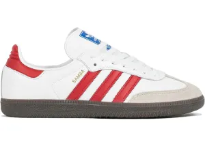 ADIDAS SAMBA OG WHITE BETTER SCARLET