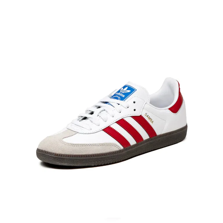 ADIDAS SAMBA OG WHITE BETTER SCARLET