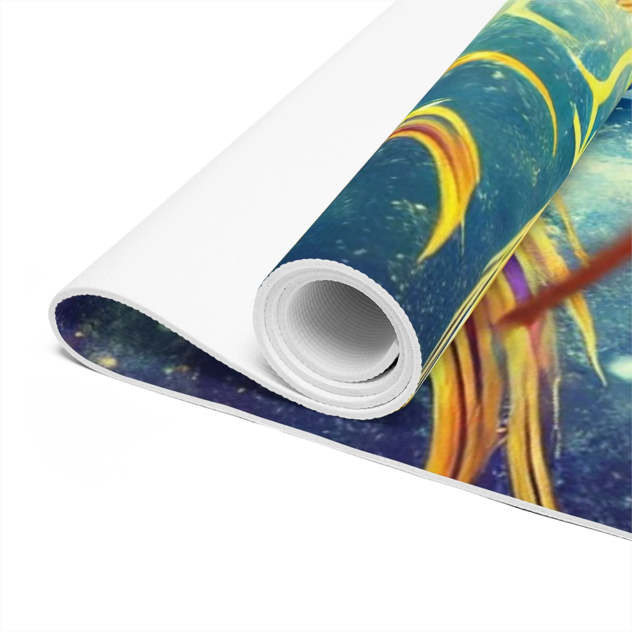 Adventurous Spirit: The Sagittarius Merman Yoga Mat