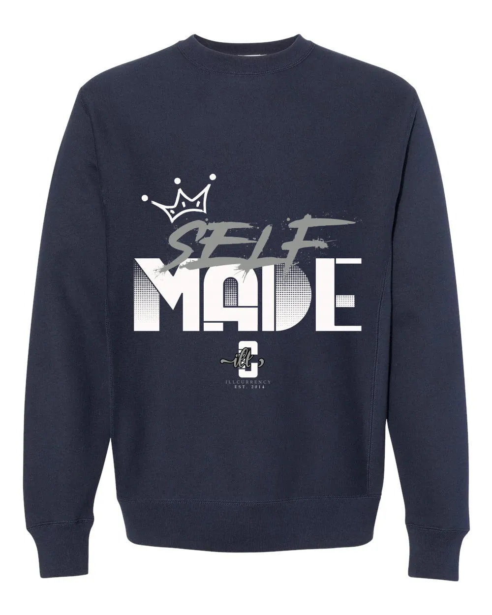 AIR JORDAN 3 “WHITE NAVY”| ILLCURRENCY Navy Blue T-Shirt (Self Made)