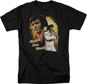 Aloha From Hawaii Collage Elvis Presley T-Shirt