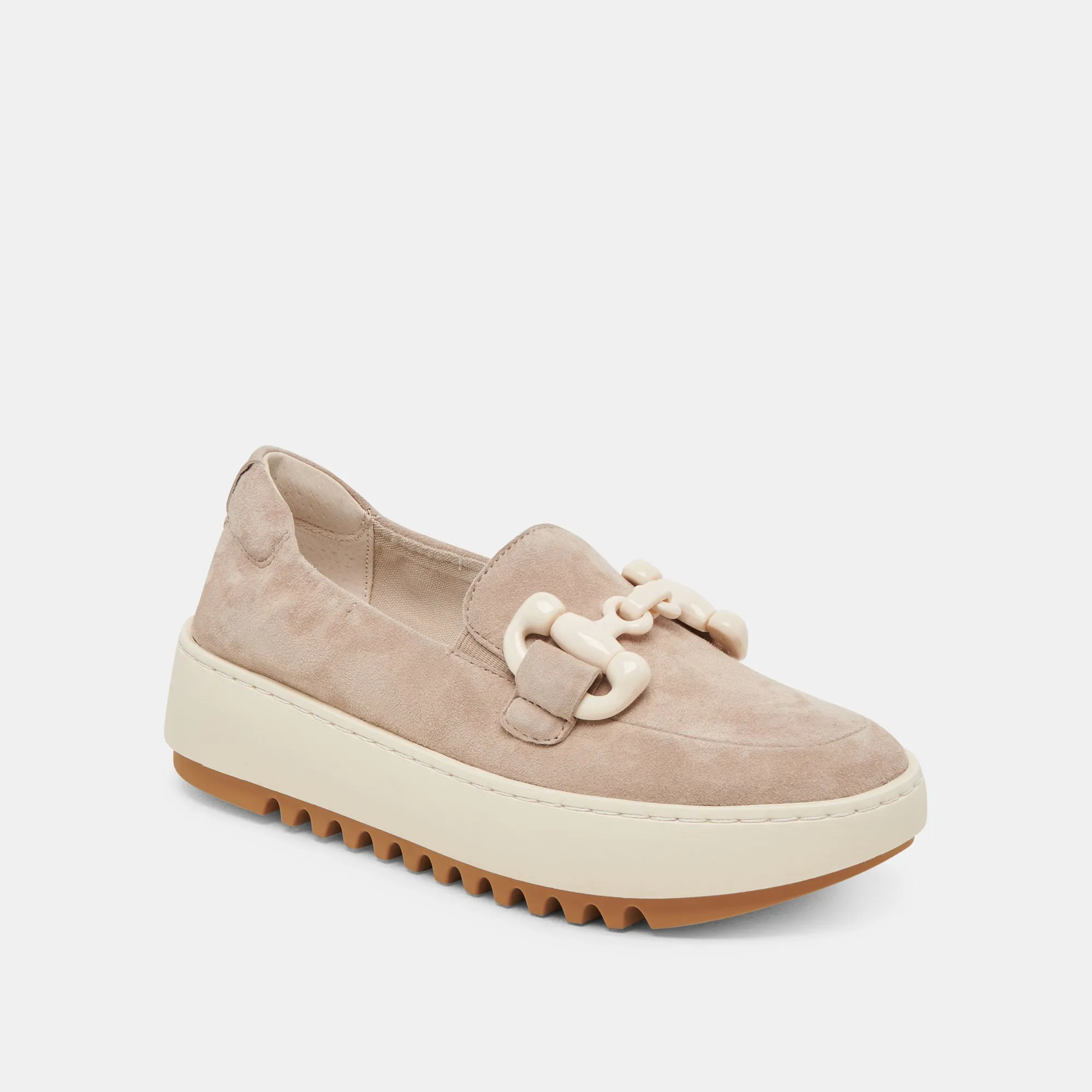 ANDRES SNEAKERS TAUPE SUEDE