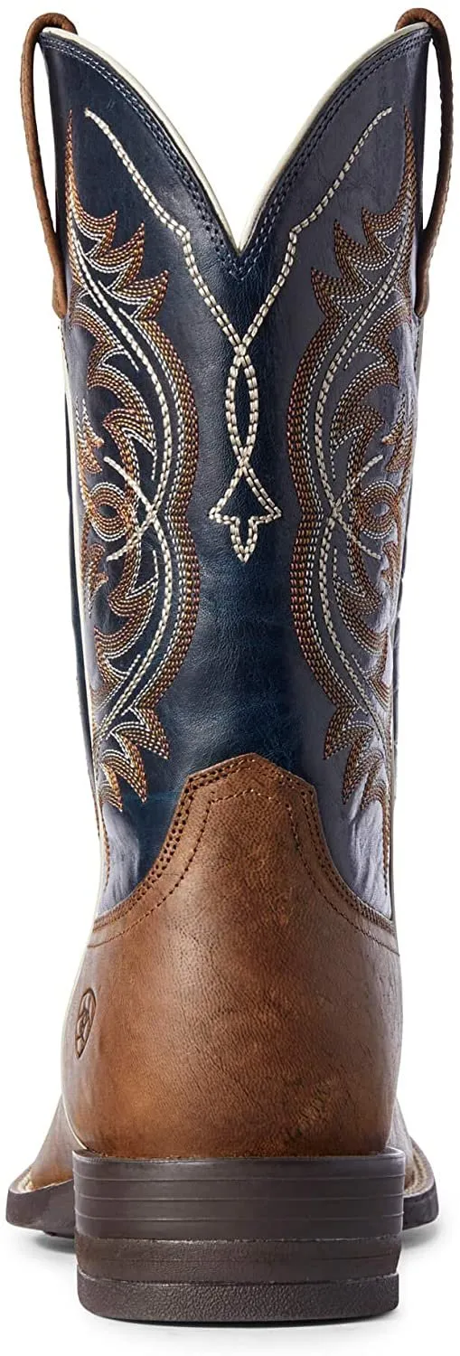 Ariat Men's Holder Western Boot, Old Oak/Canteen Coffee, 11.5 EE