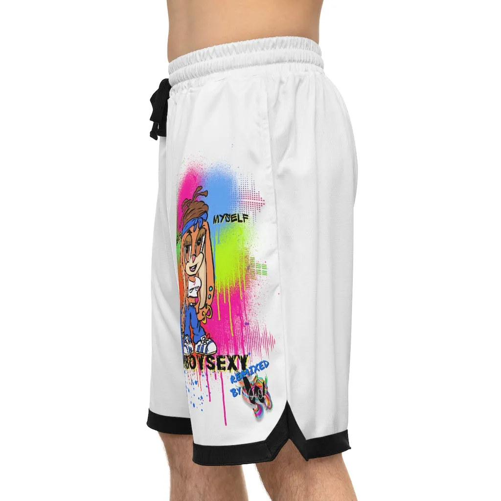 Basketball Rib Shorts (AOP)