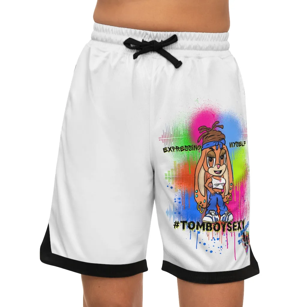 Basketball Rib Shorts (AOP)