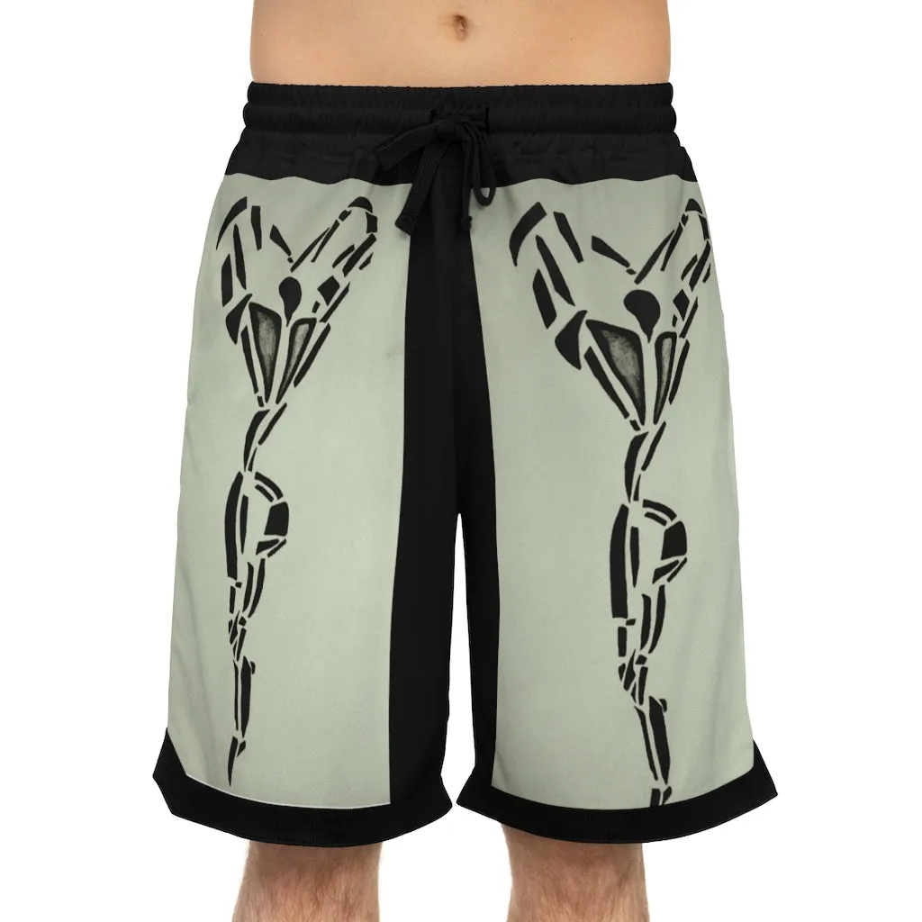 Basketball Rib Shorts (AOP)