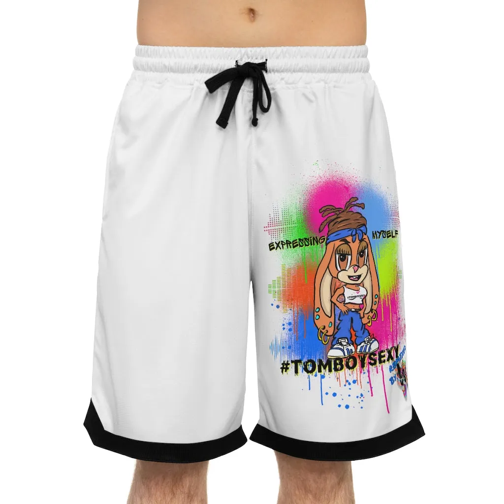 Basketball Rib Shorts (AOP)