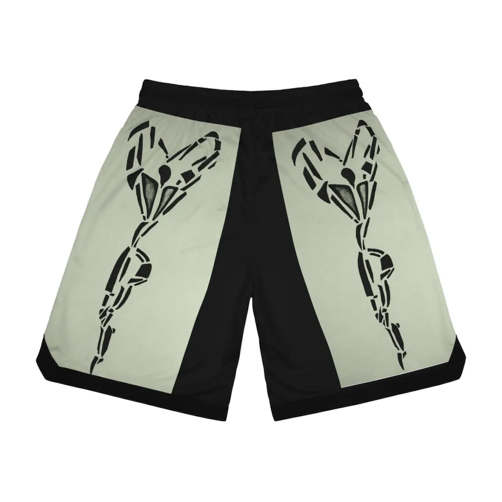 Basketball Rib Shorts (AOP)