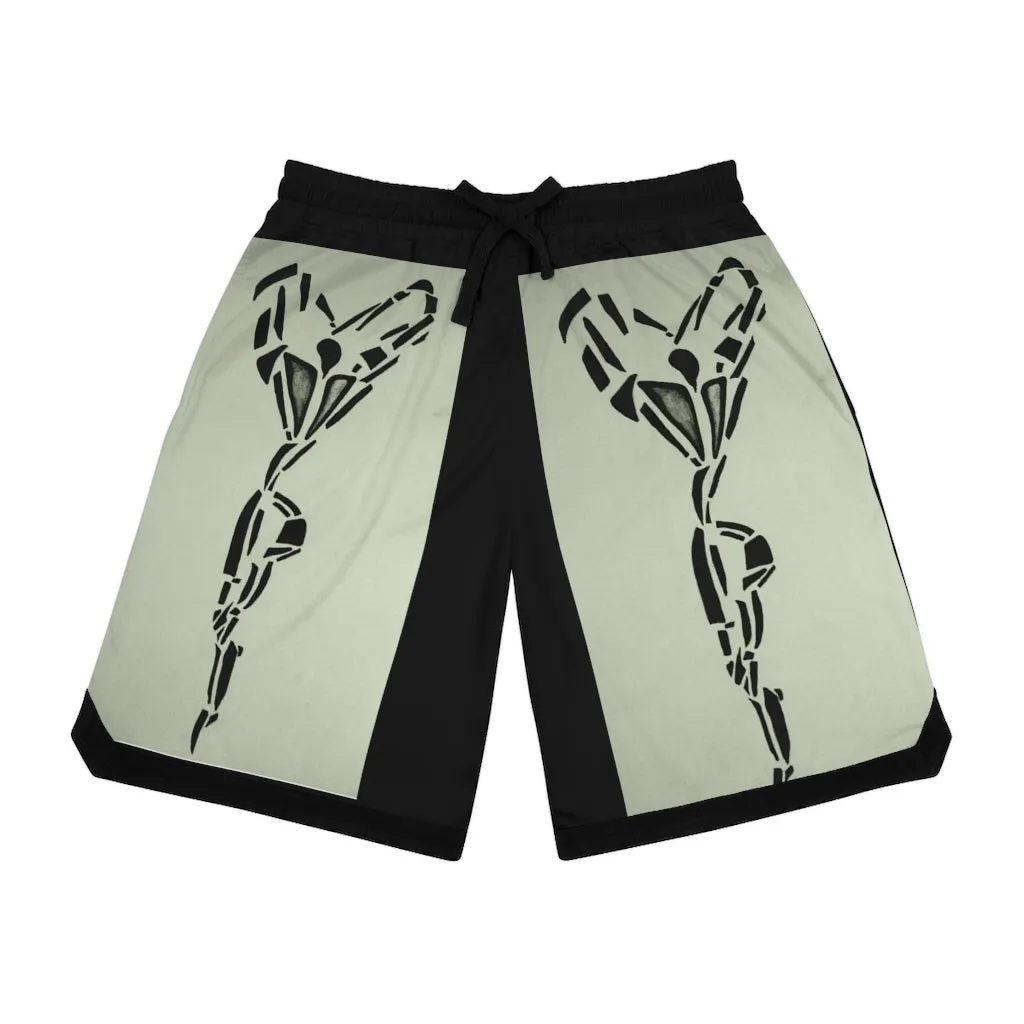 Basketball Rib Shorts (AOP)