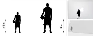 Basketball Sticker Decal #3007