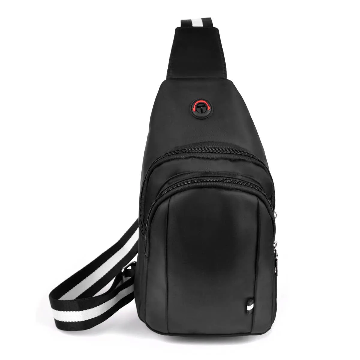 Black Crossbody Shoulder Sling Bag