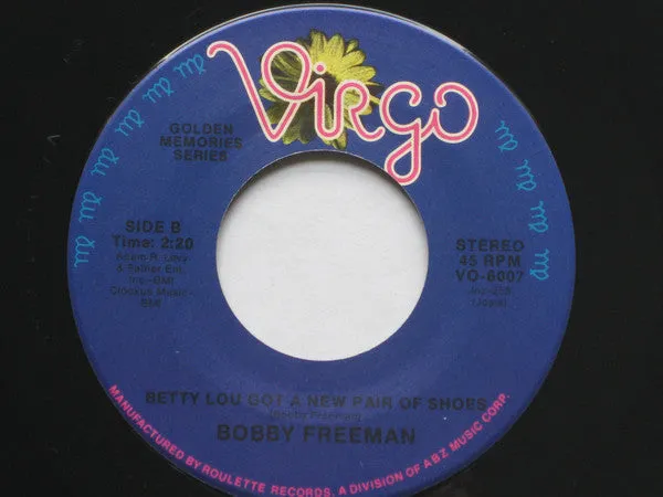 Bobby Freeman - Do You Wanna Dance / Betty Lou Got A New Pair Of Shoes (7") (VG )