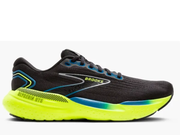 Brooks Glycerin GTS 21 Mens Running Shoe (Black/Blue/Nightlife)