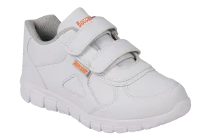 Buccaneer Velcro Takkies - White