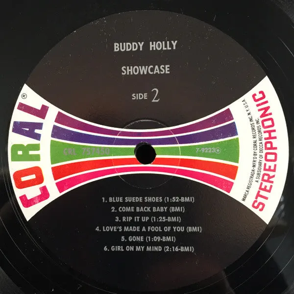 Buddy Holly - Showcase (LP) (VG )