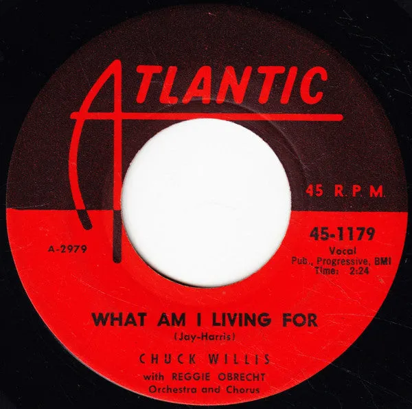 Chuck Willis - Hang Up My Rock And Roll Shoes / What Am I Living For (7", Single) (VG )