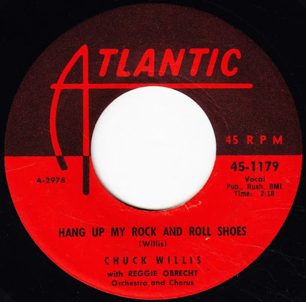 Chuck Willis - Hang Up My Rock And Roll Shoes / What Am I Living For (7", Single) (VG )