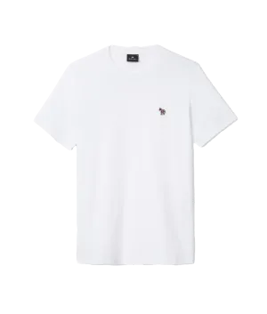 Cotton Zebra Logo T-Shirt - White