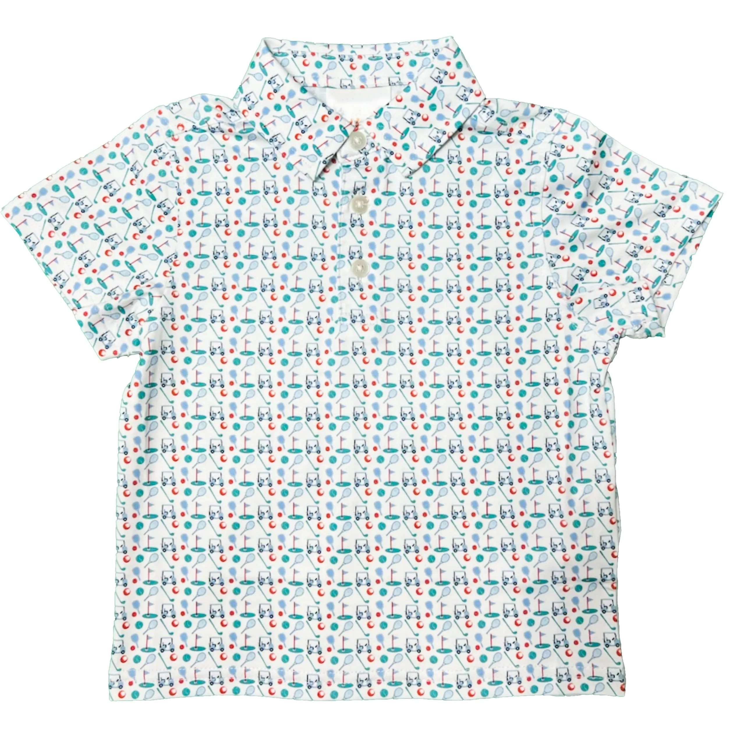 Country Club Sports Collared Shirt