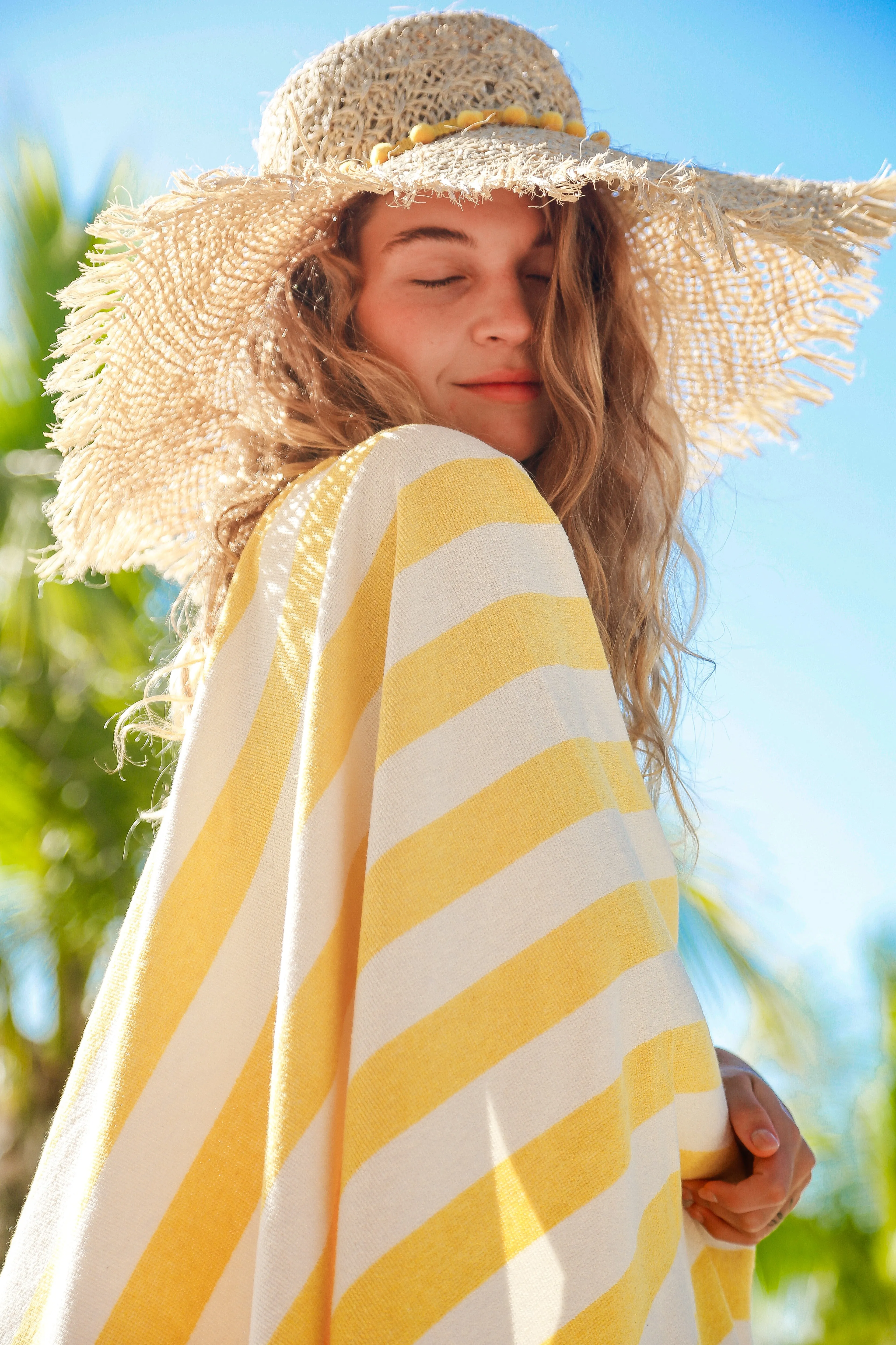 Delmor Ochre Beach Towel