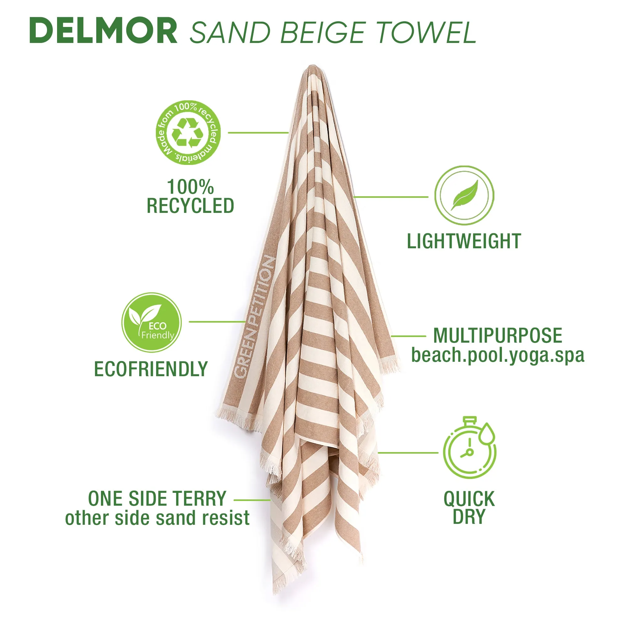 Delmor Sand Beach Towel