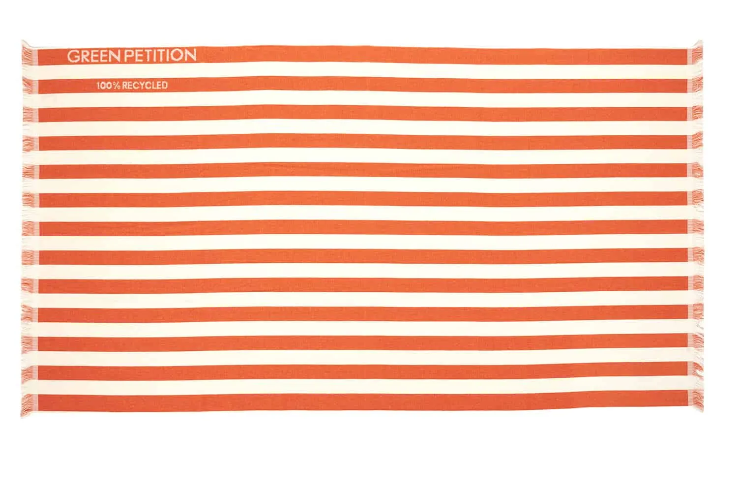 Delmor Tangerine Beach Towel