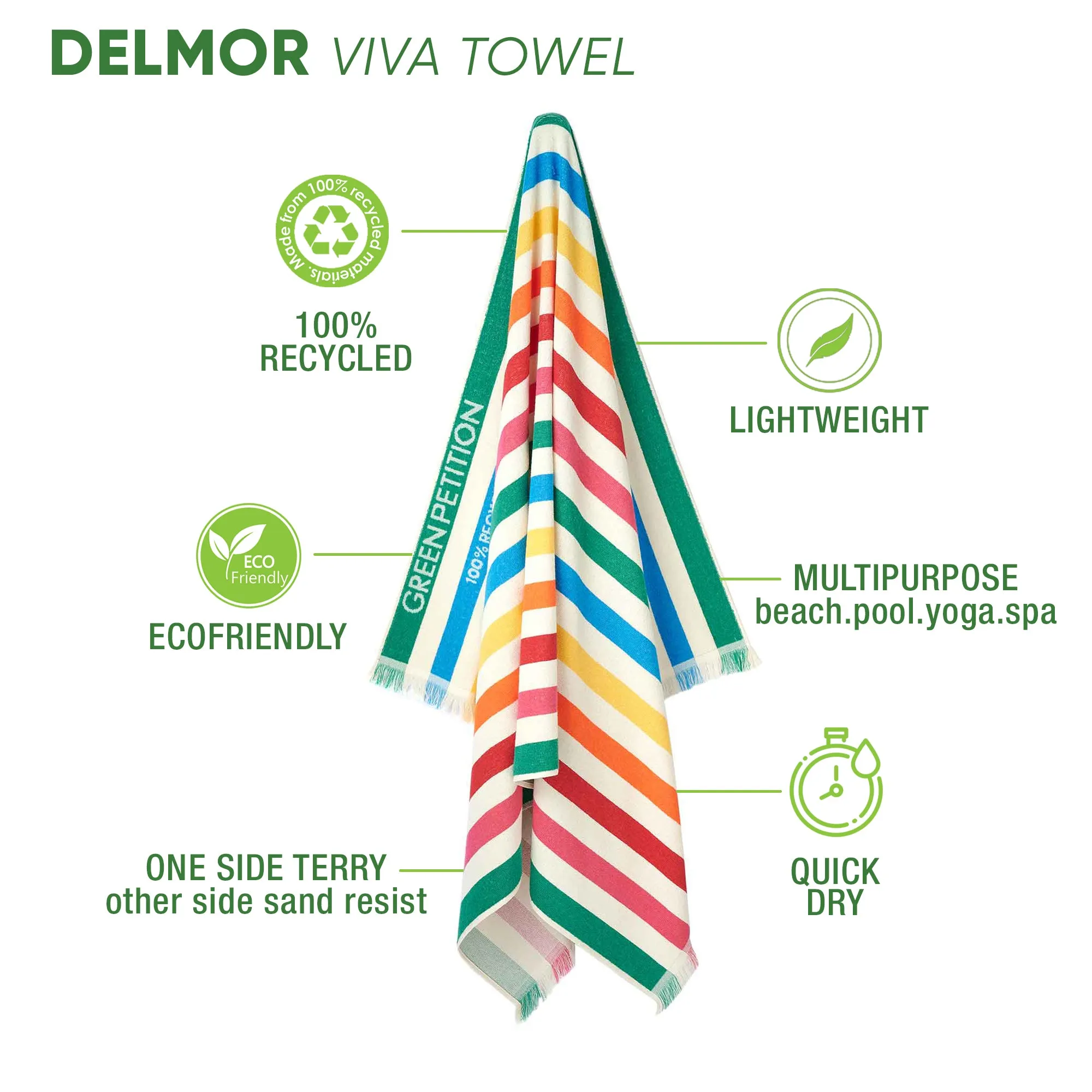 Delmor Viva Beach Towel