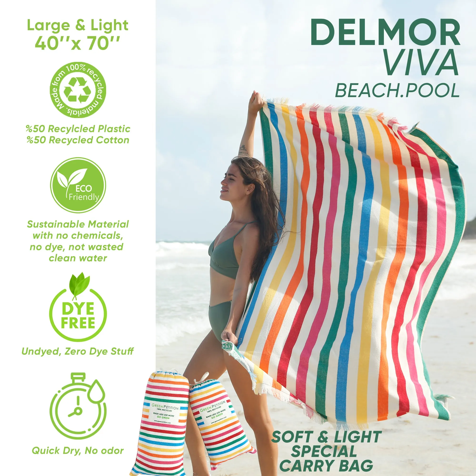 Delmor Viva Beach Towel