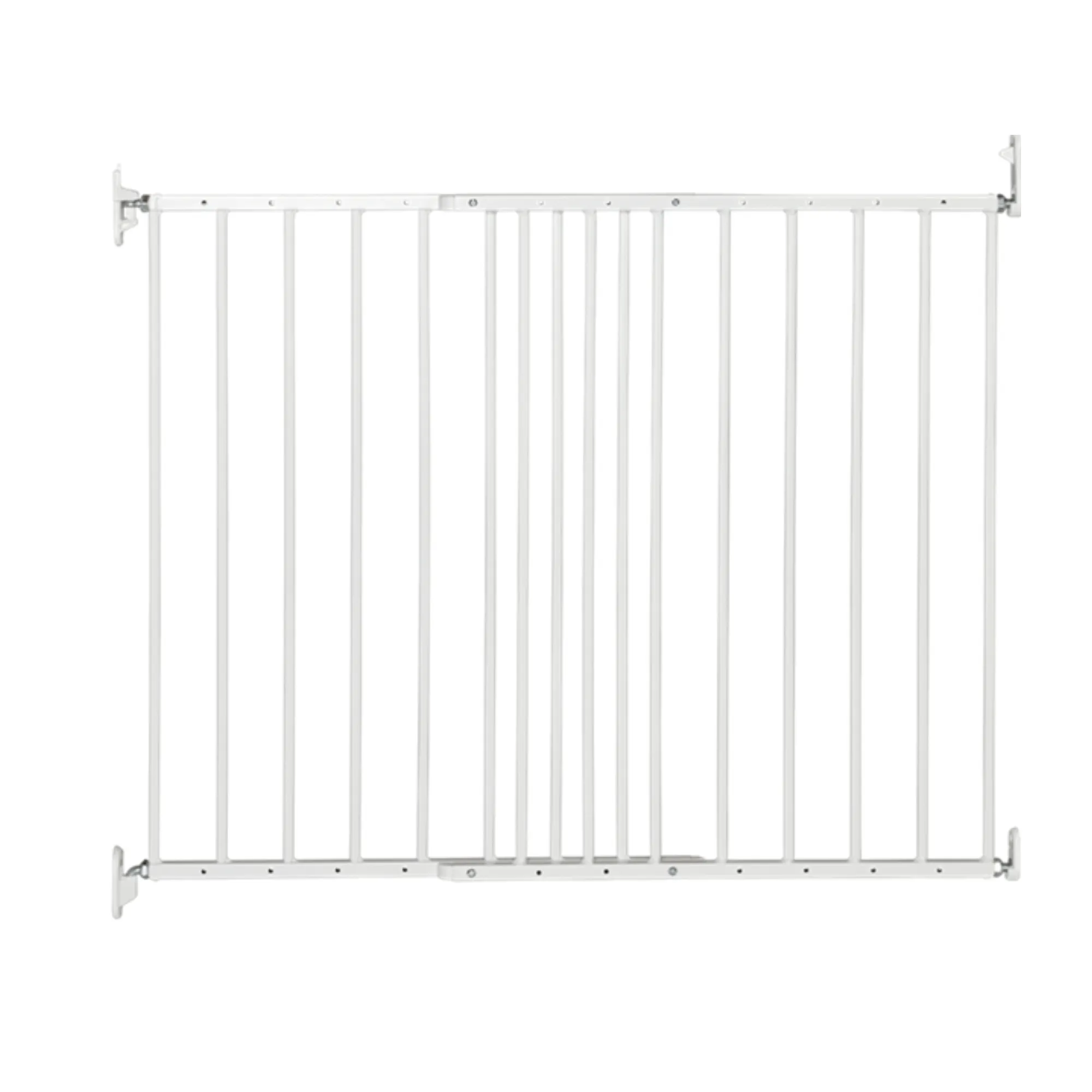 Dogspace Lucky extending pet gate, White