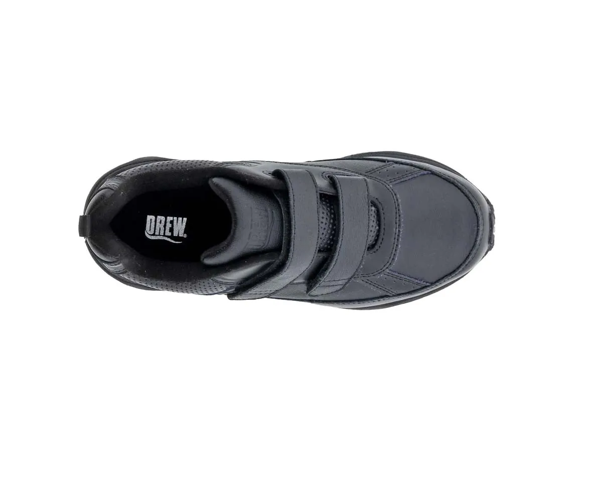 Drew Paige Women Athletic Shoe In Black Calf