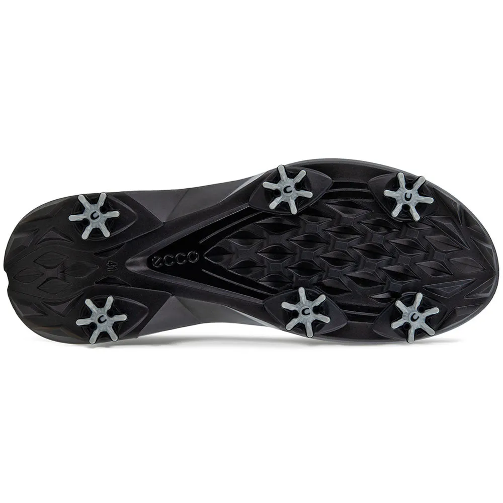 ECCO Biom G5 Waterproof Spiked Shoes - Black/Steel