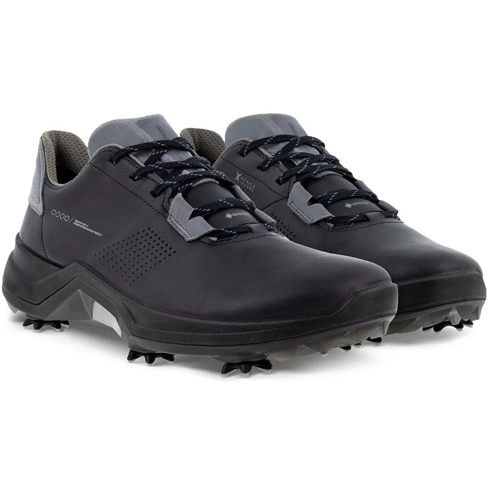 ECCO Biom G5 Waterproof Spiked Shoes - Black/Steel