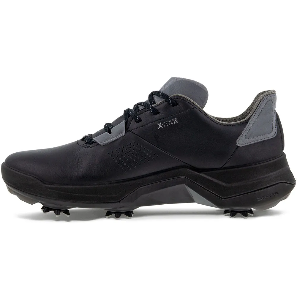 ECCO Biom G5 Waterproof Spiked Shoes - Black/Steel