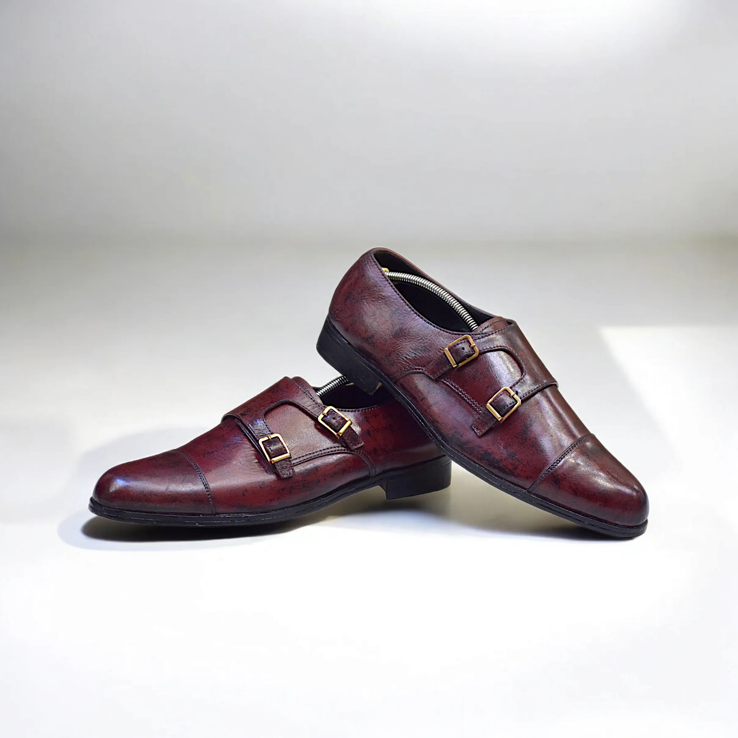 ER S 113 Terminator Maroon Party Shoes For Men