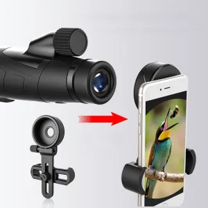 Eyeskey Telescope Phone Holder Camera Holder Telescope Universal Astronomical Mirror Phone Clip, Shape: CM-8M / S(Black)