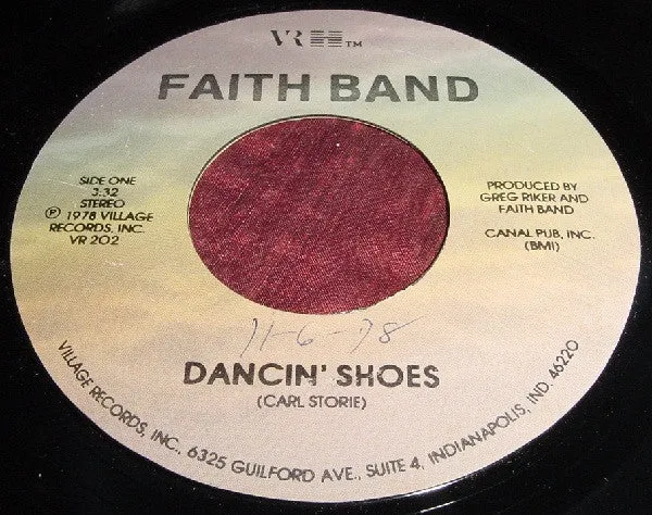 Faith Band - Dancin' Shoes / Desire (7", Single) (VG )