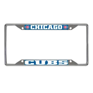 Fanmats Chicago Cubs License Plate Frame