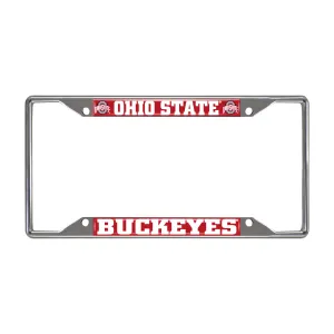 Fanmats Ohio State Buckeyes License Plate Frame