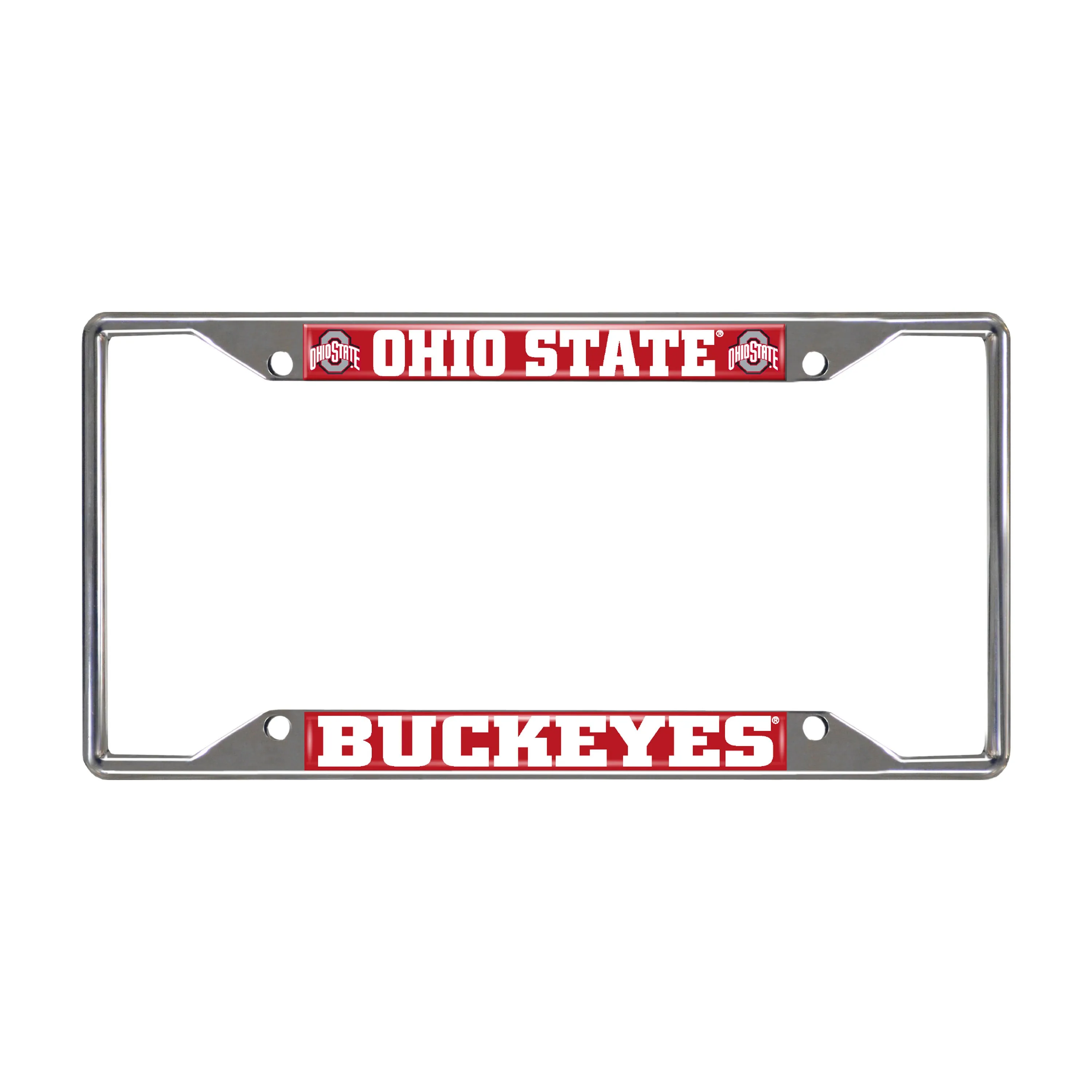 Fanmats Ohio State Buckeyes License Plate Frame