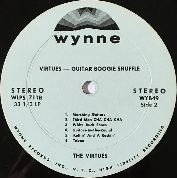 Frank Virtue And The Virtues - Guitar Boogie Shuffle (LP, Album) (VG)