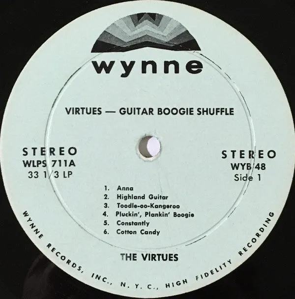 Frank Virtue And The Virtues - Guitar Boogie Shuffle (LP, Album) (VG)