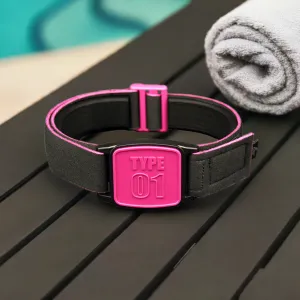 Freestyle Libre 2 CGM Sports & Swim Armband - Magenta Type 01 Libreband