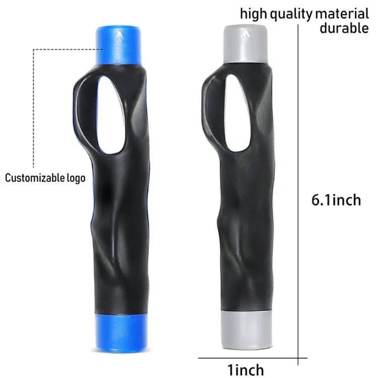 Golf Hand Grip Corrector Universal Grip Pole Cover Grip Training Exerciser For Beginners(Blue)