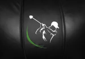 Golf Swing Green Logo Panel