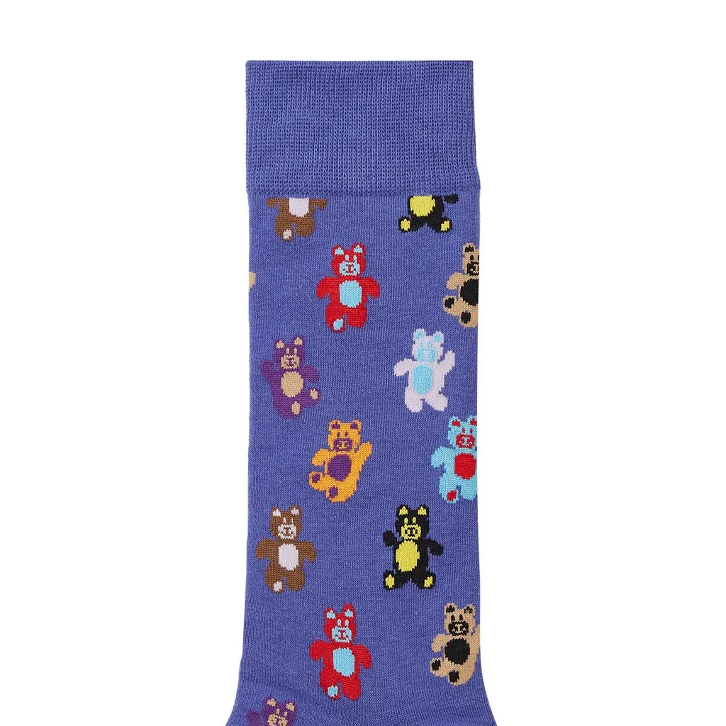 Gummy Bears Printed Crew Length Socks