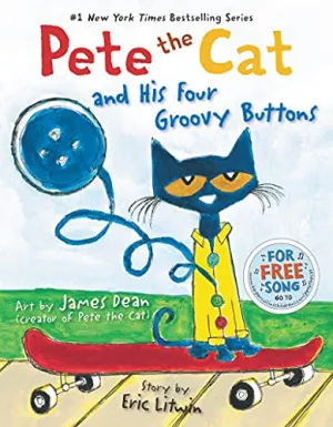 HarperCo pete the cat/4 groovy buttons