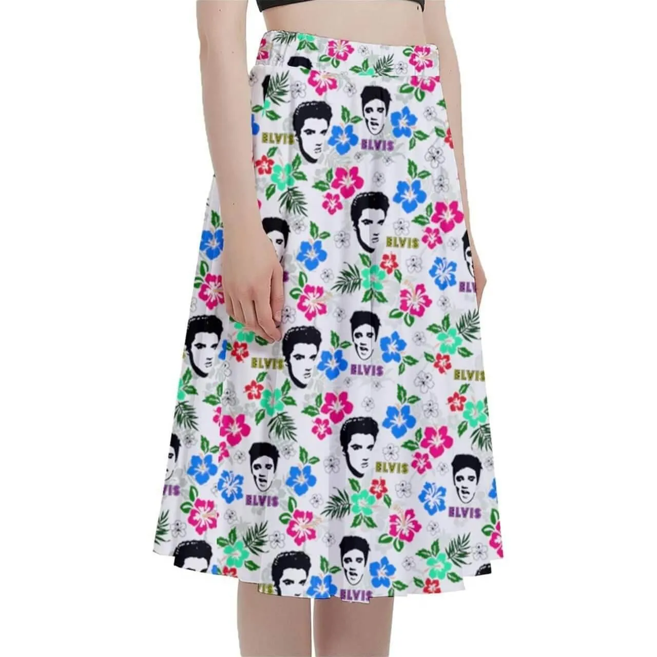 Hawaii Elvis Full Circle Skirt [IN STOCK]