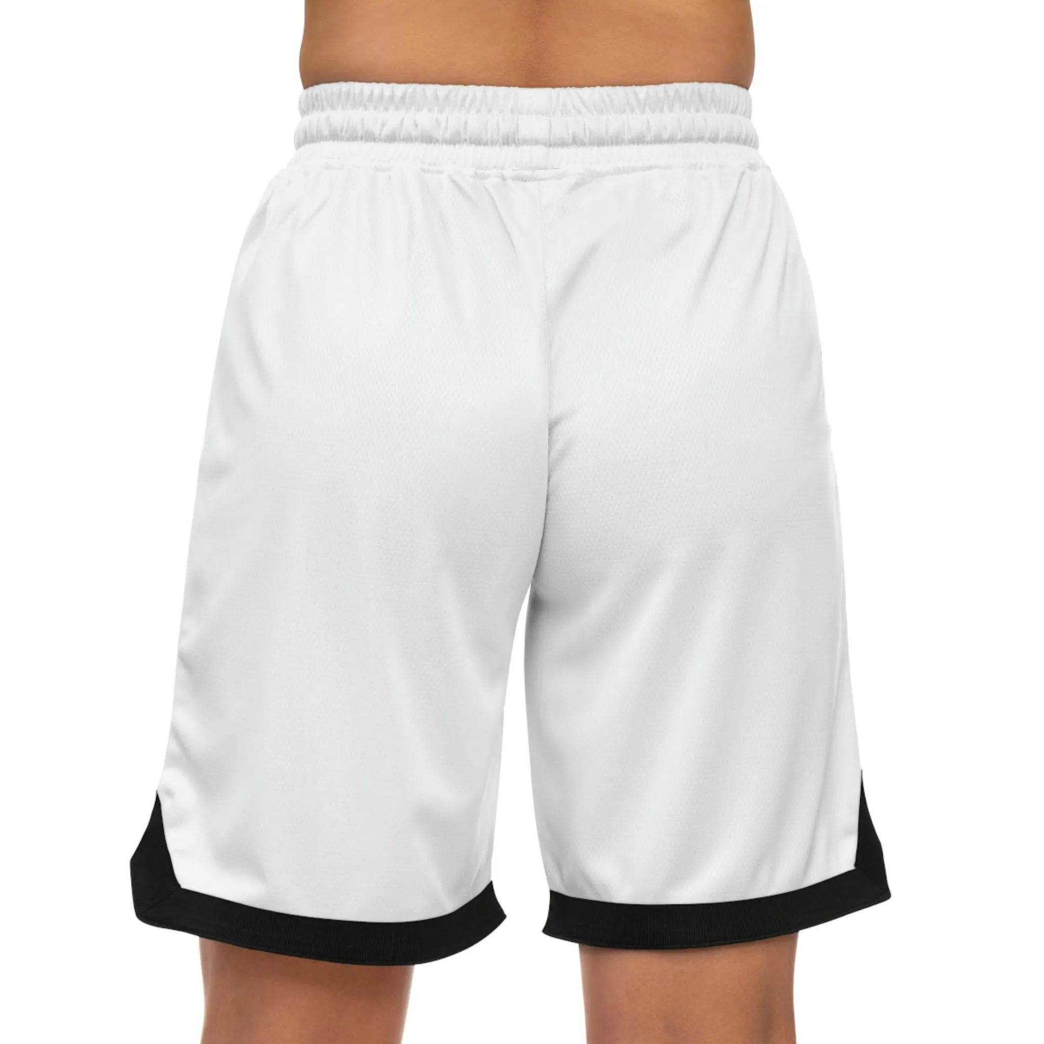 Let’s Travel Dog POD Basketball Rib Shorts (AOP)