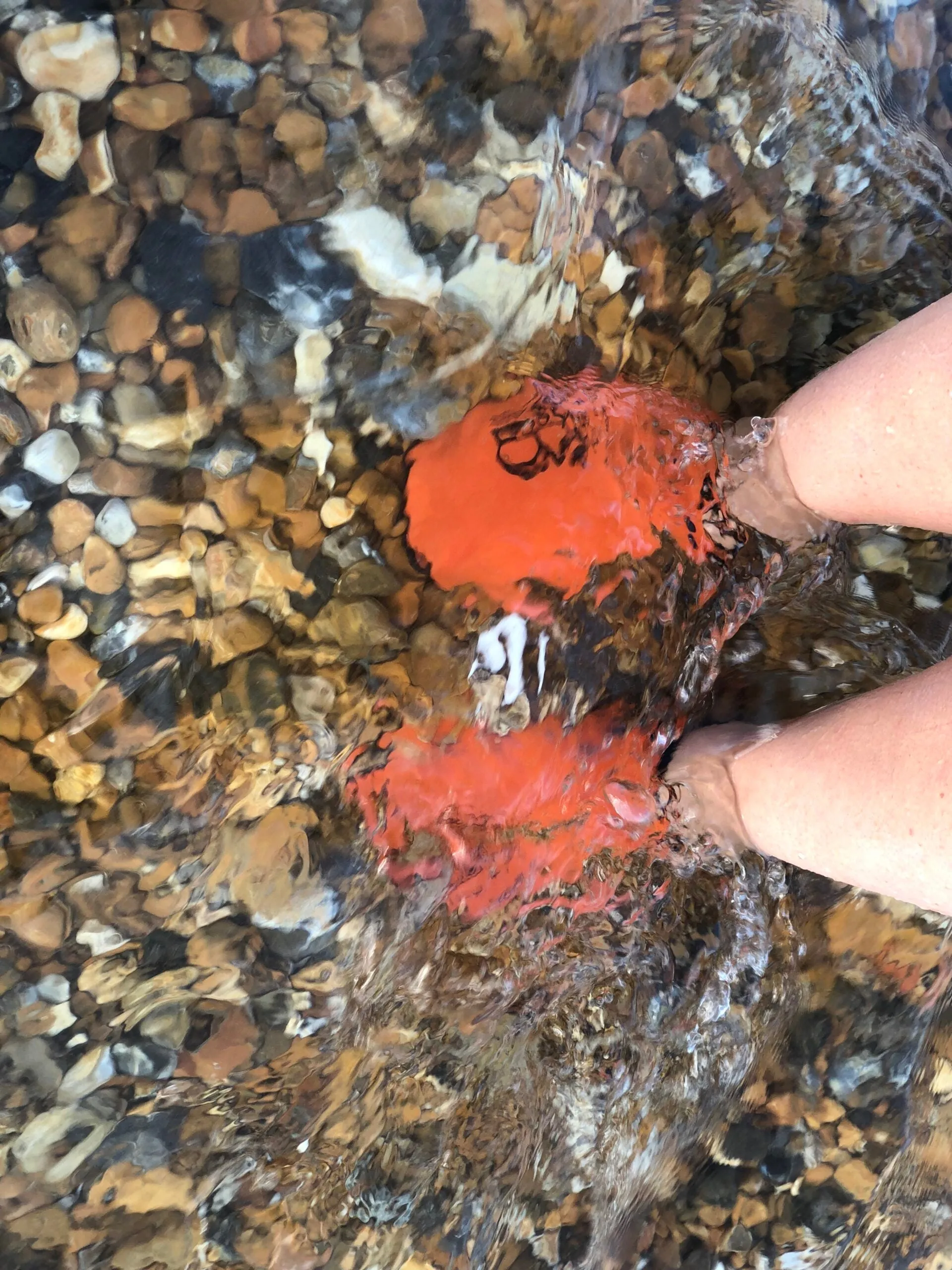 Lifebuoy Orange Water Shoes